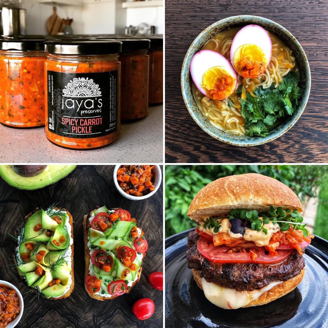 Luckygirl Spring PopUp is tomorrow!!! We’re bringing along lots of Spicy Carrot Pickle, as well as the following spicy p