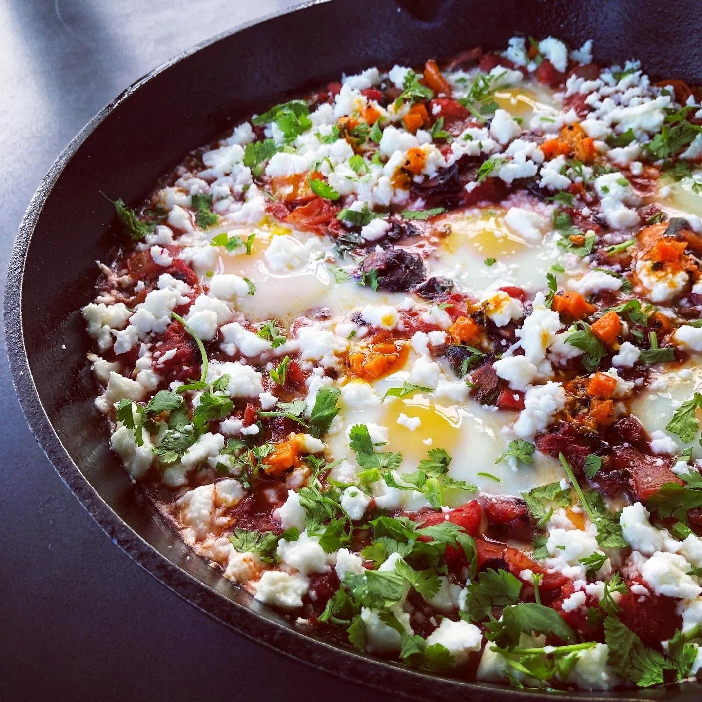 Shakshuka with our pickles